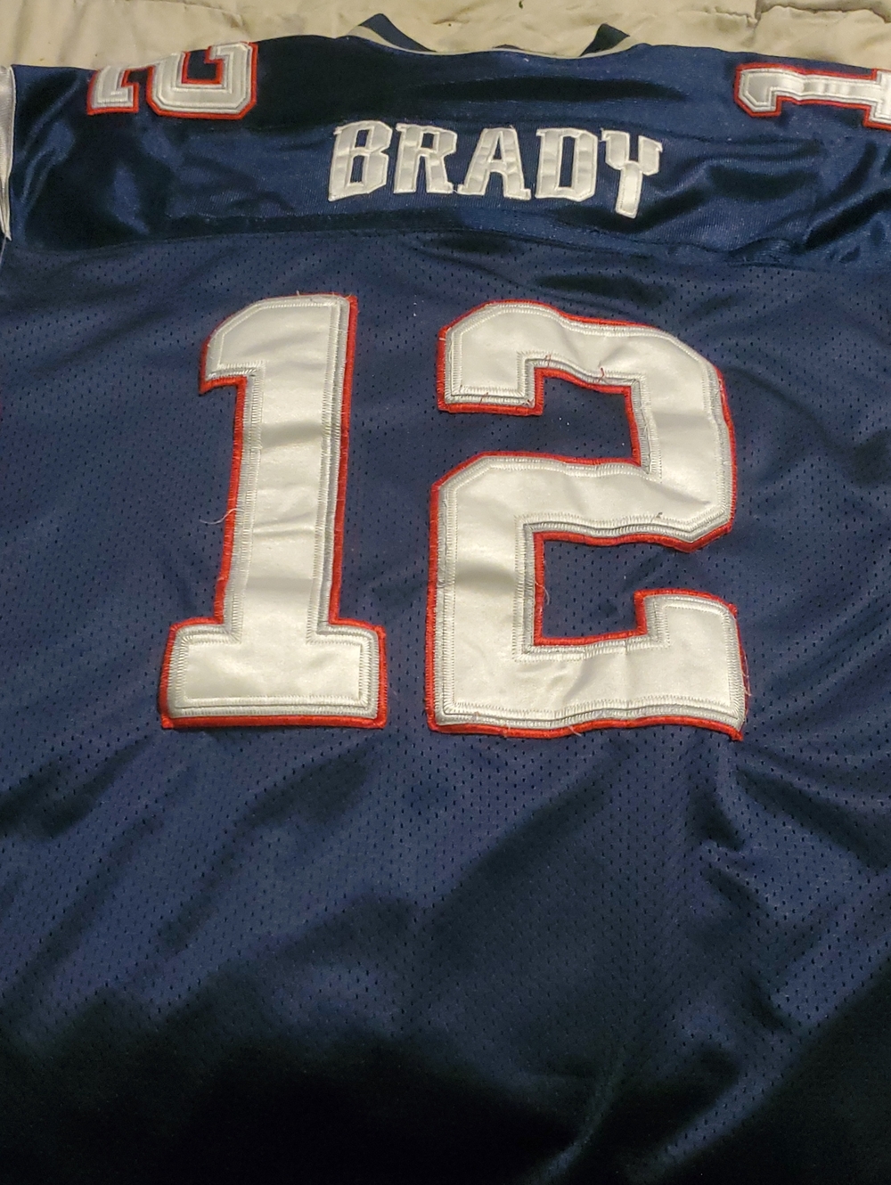 Official NFL Equipment Reebok New England Patriots Tom Brady Jersey...🏈